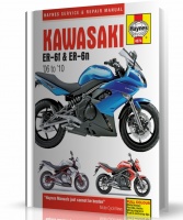 KAWASAKI ER-6F, KAWASAKI ER-6N (2006-2010) - instrukcja napraw Haynes
