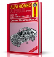 ALFA ROMEO ALFASUD I SPRINT (1974-1988) - instrukcja napraw Haynes