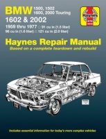 BMW 1500, 1600, 2000 TOURING - BMW 1502, 1602, 2002 (1959-1977) - instrukcja napraw Haynes