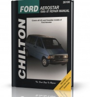 FORD AEROSTAR (1986-1997) - instrukcja obsługi i naprawy - CHILTON