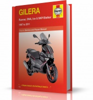 GILERA RUNNER, DNA, ICE, SKP, STALKER (1997-2011) - instrukcja napraw Haynes