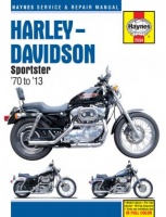HARLEY-DAVIDSON SPORTSTERS (1970-2013) - opis napraw i obsługi