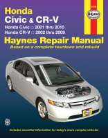 HONDA CIVIC - HONDA CR-V (2001-2010) - instrukcja napraw Haynes