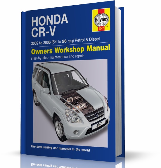 HONDA CRV (20022006) instrukcja napraw Haynes MOTOBOOK