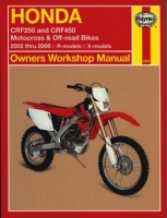 HONDA CRF250 - HONDA CRF450 (2002-2006) - instrukcja napraw Haynes