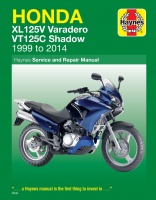 HONDA XL 125V Varadero - VT 125C Shadow (1999-2014) - instrukcja napraw Haynes