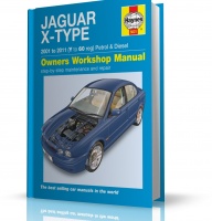 JAGUAR X-TYPE 2001-2011 r. Obsługa i naprawa - wydawnictwo Haynes