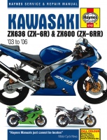 KAWASAKI KAWASAKI NINJA ZX-6R (2003-2006) - instrukcja napraw Haynes