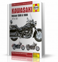 KAWASAKI VULCAN 1500 i 1600 (1987-2008) - instrukcja napraw Haynes
