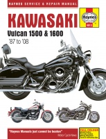 KAWASAKI VULCAN 1500 i 1600 (1987-2008) - instrukcja napraw Haynes