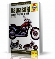 KAWASAKI VULCAN 700, 750 i 800 (1985-2004) - instrukcja napraw Haynes