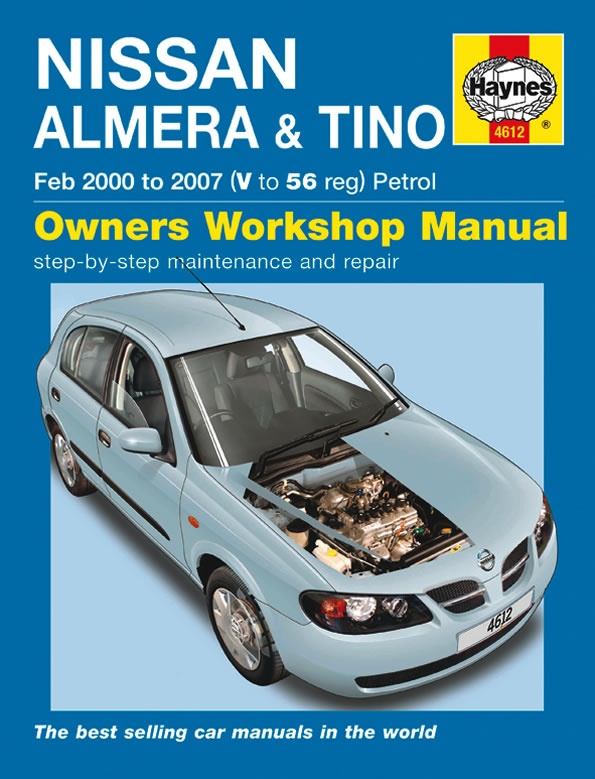 Nissan Almera Tino (2000-2007) - Instrukcja Napraw Haynes :: Motobook