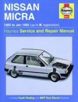 NISSAN MICRA K10 (1983-1993) - instrukcja napraw Haynes