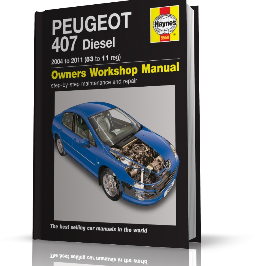 PEUGEOT 407 DIESEL (20042011) instrukcja napraw Haynes