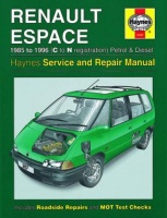 RENAULT ESPACE (1985-1996) BUDOWA INSTRUKCJA NAPRAW