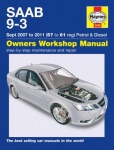 SAAB 9-3 (2007-2011) KSIĄŻKA NAPRAW