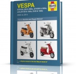SKUTERY VESPA GTS125, GTS250, GTS300ie, GTV250, GTV300ie, LX125, LX150ie, S125, S150ie (2005-2010)