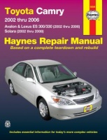 TOYOTA CAMRY, AVALON, SOLARA - LEXUS ES300, ES330 (2002-2006) - instrukcja napraw Haynes