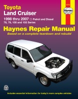 TOYOTA LAND CRUISER (1998-2007) - instrukacja nprawy Hyanes