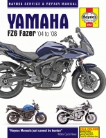 YAMAHA FZ6 FAZER (2004-2008) - instrukcja napraw Haynes