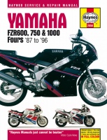 YAMAHA FZR600, FZR750 i FZR1000 (1987-1996) - instrukcja napraw Haynes